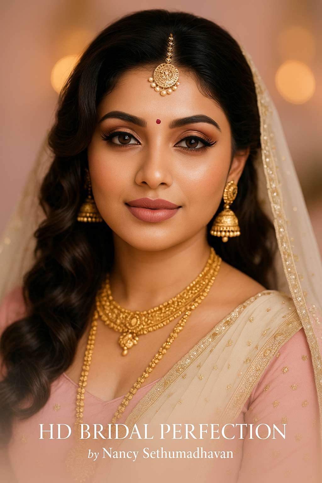 HD bridal makeover Kerala by Nancy Sethumadhavan